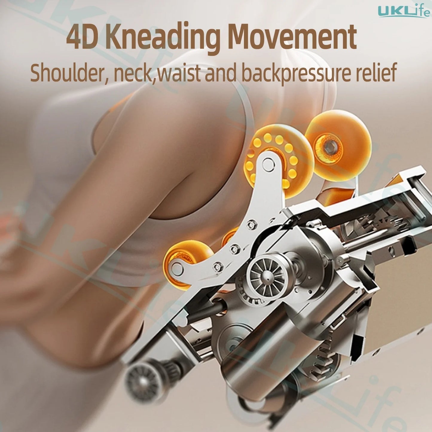 RevivaLux™ 4D Zero Gravity Massage Chair