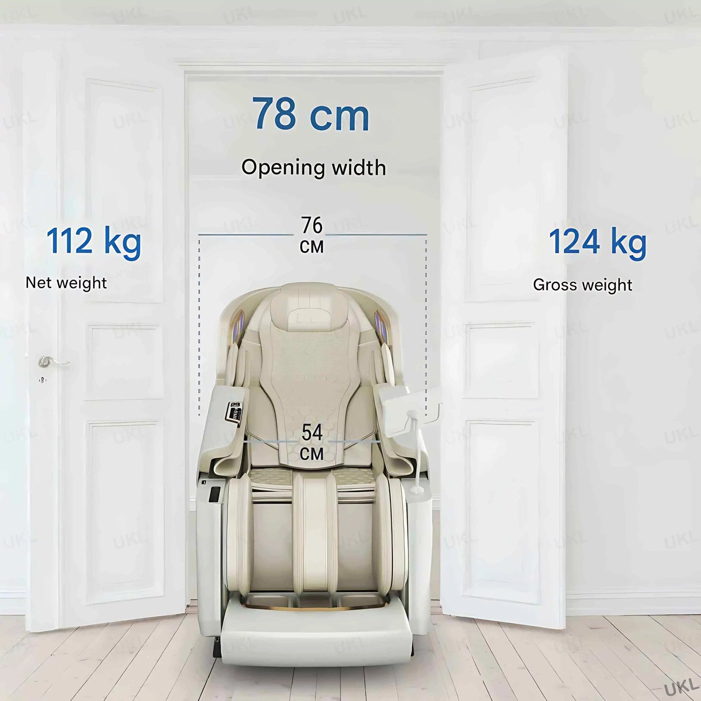 RevivaLux™ 4D Zero Gravity Massage Chair