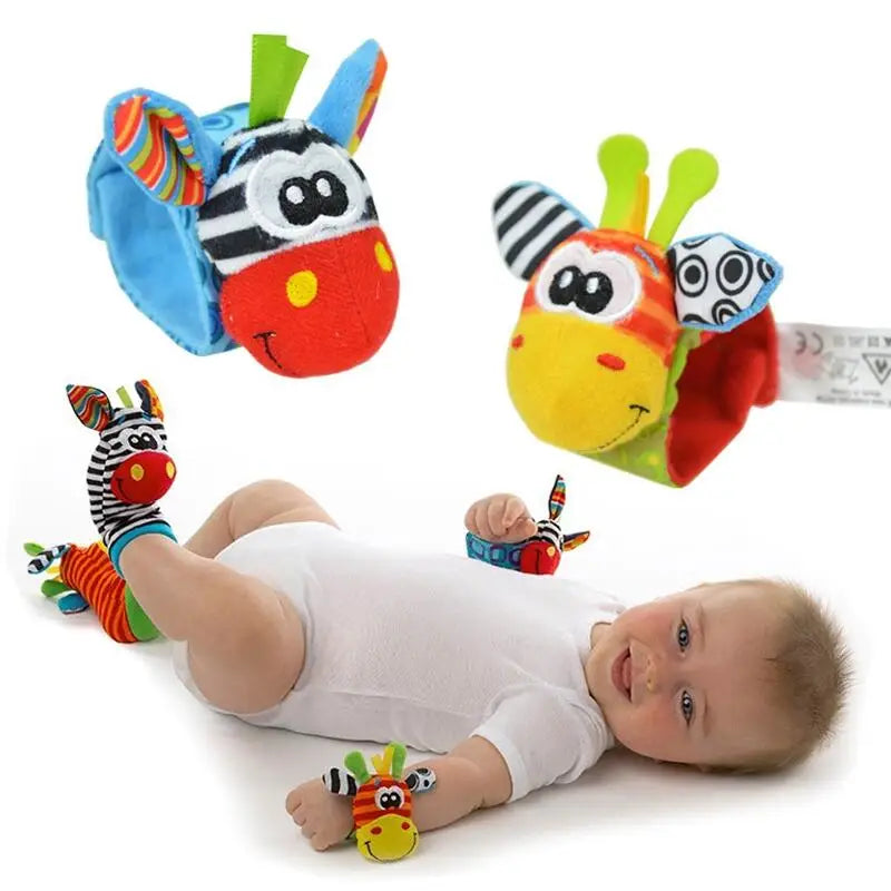 SnuggleSteps™ Baby Rattle Set