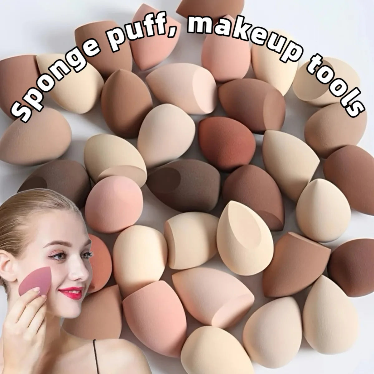 LuxeBlend™ Ultra-Soft Makeup Sponges – Flawless Airbrushed Finish
