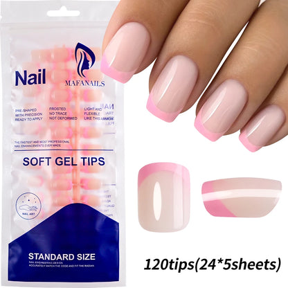 GlamPress™ French Tip Nail Set