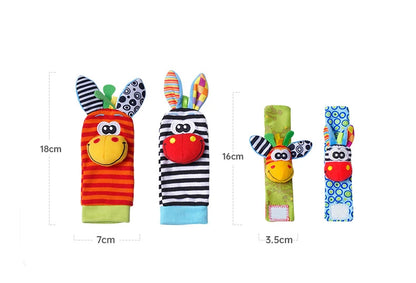 SnuggleSteps™ Baby Rattle Set