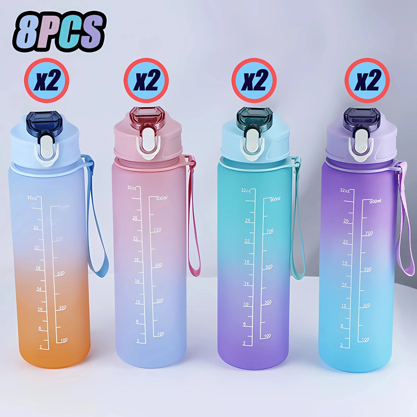 HydraTrack™ Motivational Water Bottle