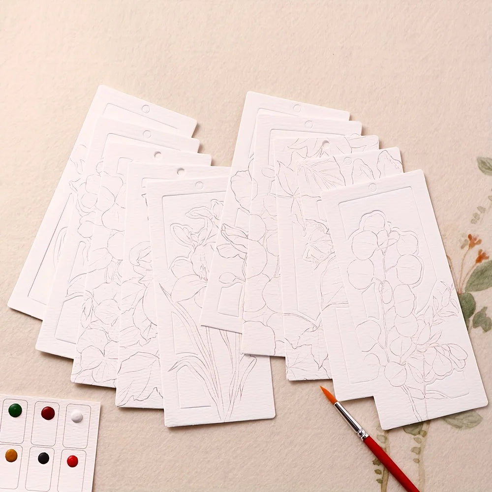 PaintMark™ DIY Watercolor Bookmark Set