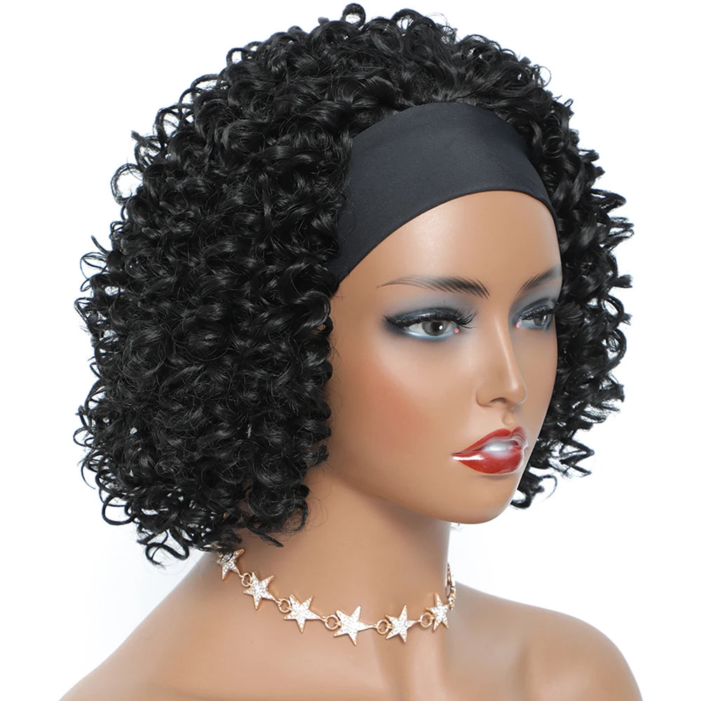 CurlBand™ Deep Wave Headband Wig