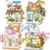 CityBites™ Food Shop Building Block Set