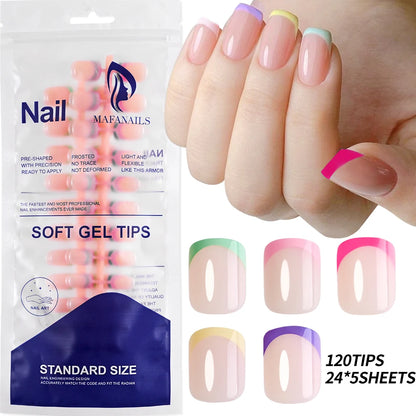 GlamPress™ French Tip Nail Set