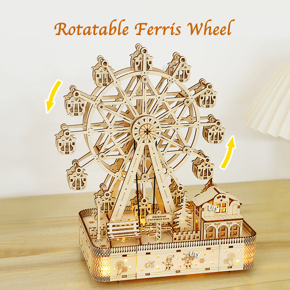 LumiWheel™ LED Ferris Wheel Puzzle Kit
