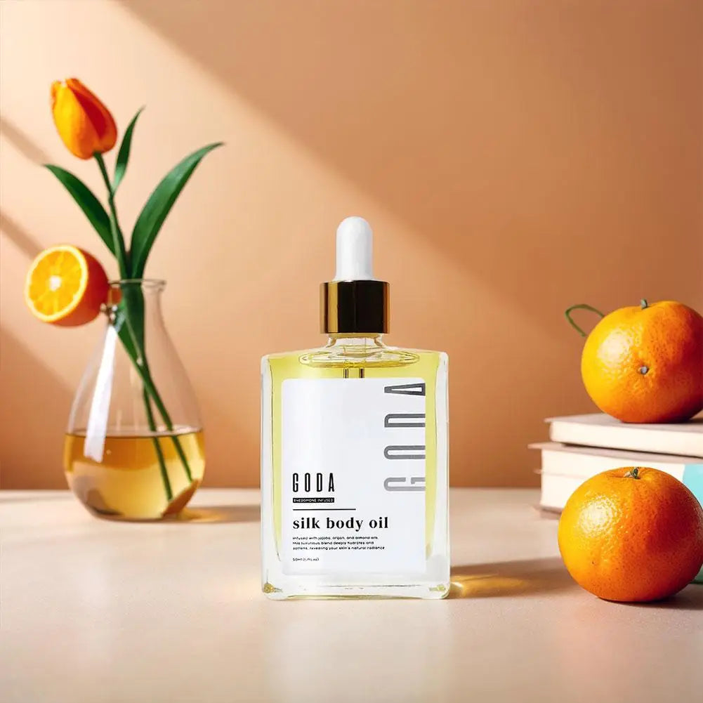 SilkGlow™ Body Oil by GODA – Deep Hydration & Lasting Fragrance