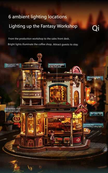 CozyBrew™ Coffee House Model Kit