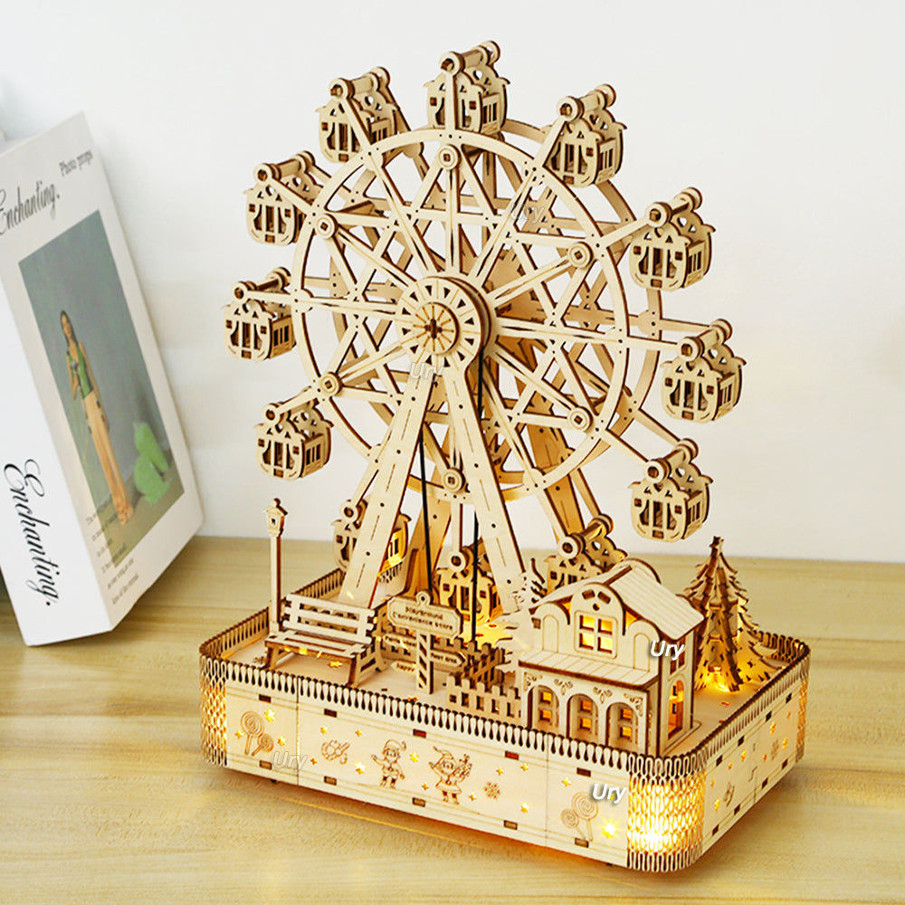 LumiWheel™ LED Ferris Wheel Puzzle Kit