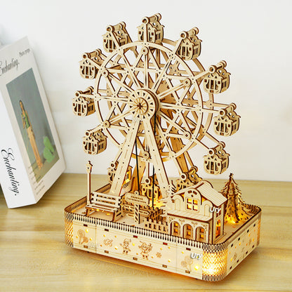 LumiWheel™ LED Ferris Wheel Puzzle Kit