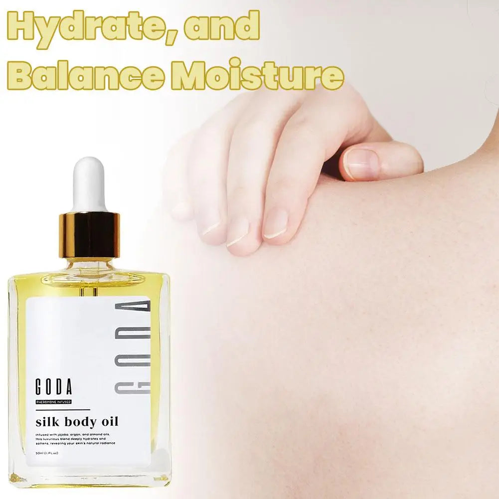 SilkGlow™ Body Oil by GODA – Deep Hydration & Lasting Fragrance