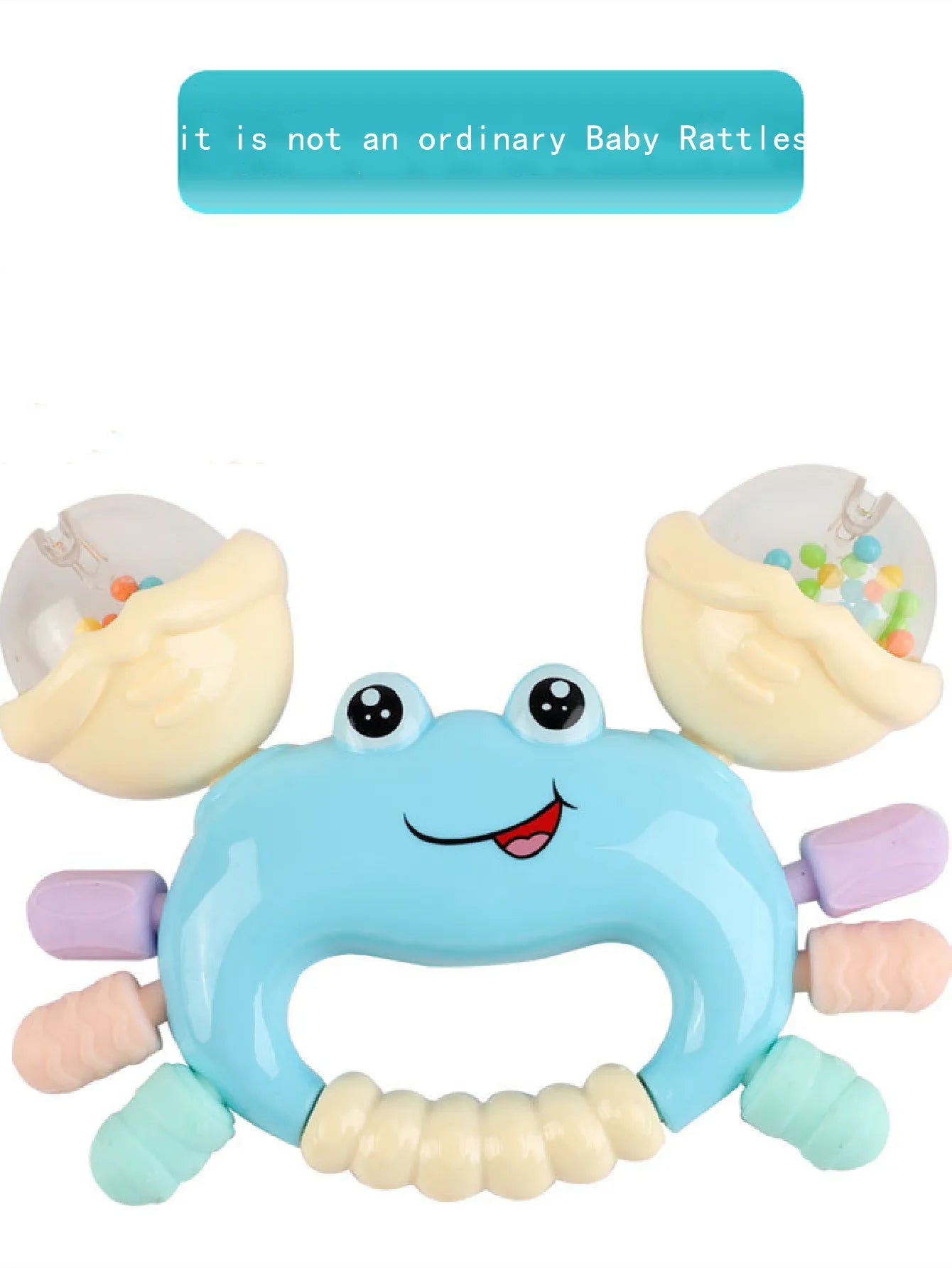 CrabPlay™ Baby Rattle Toy