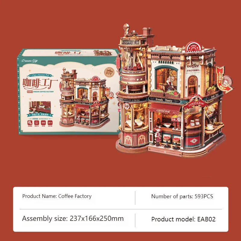 CozyBrew™ Coffee House Model Kit