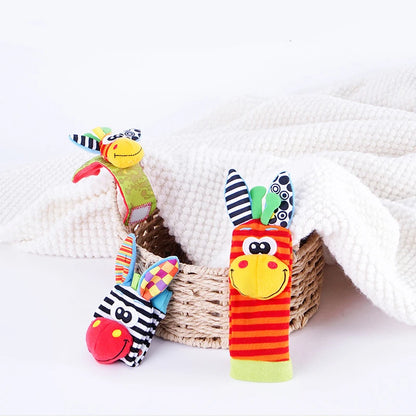 SnuggleSteps™ Baby Rattle Set