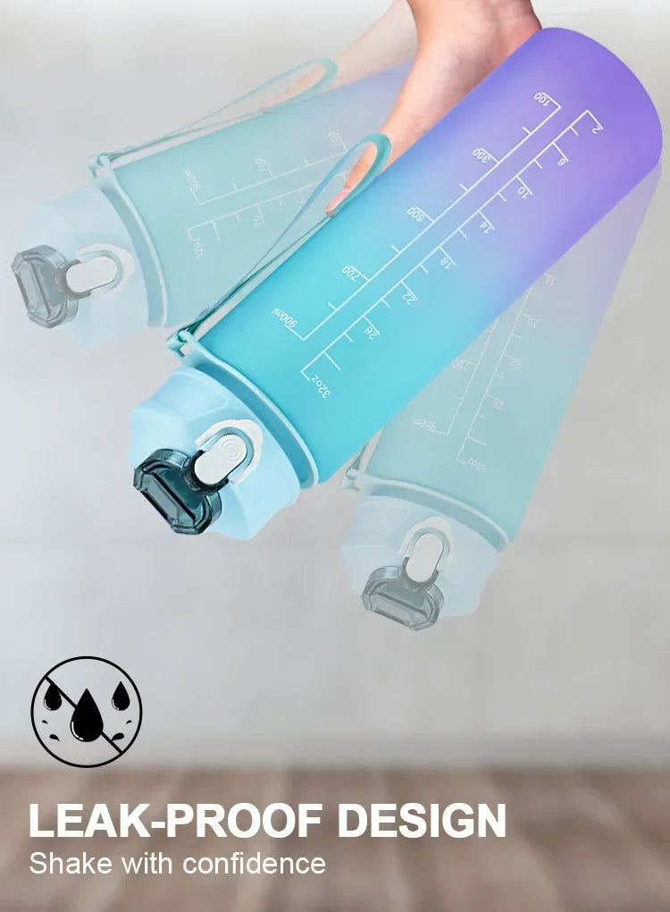 HydraTrack™ Motivational Water Bottle