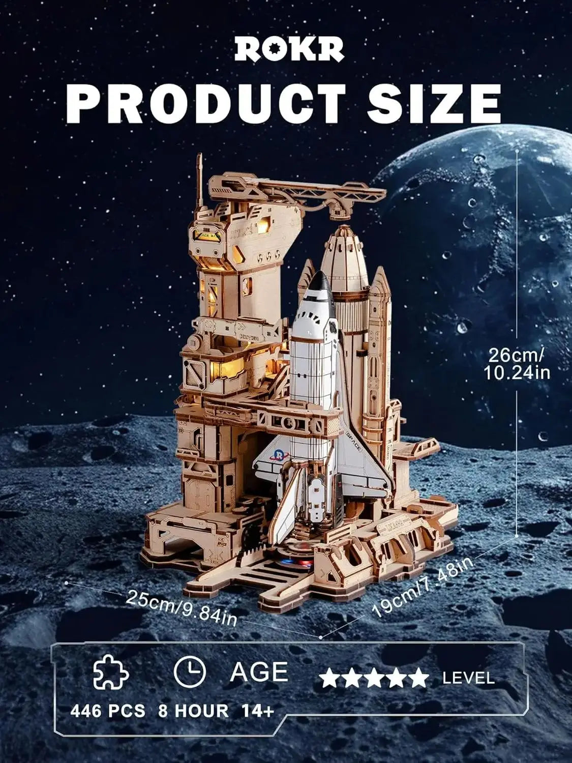 AstroCraft™ LED Space Shuttle Model Kit