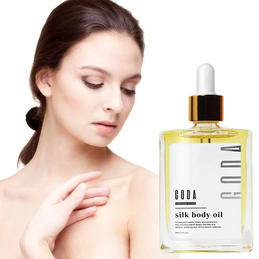 SilkGlow™ Body Oil by GODA – Deep Hydration & Lasting Fragrance