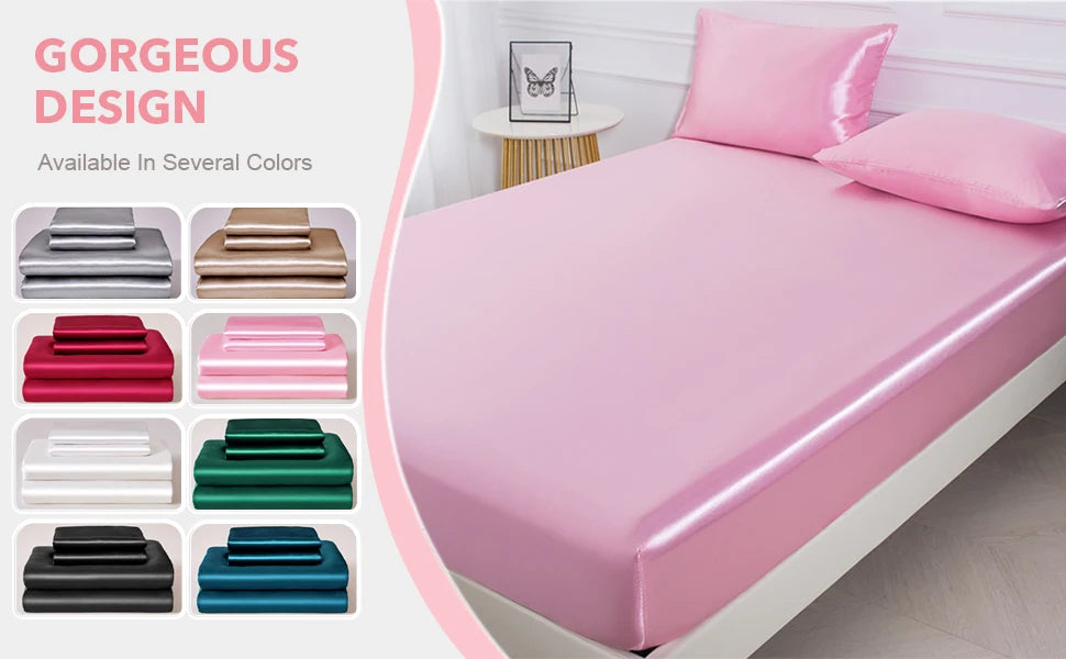 LuxeDream™ Satin Pillowcase Set