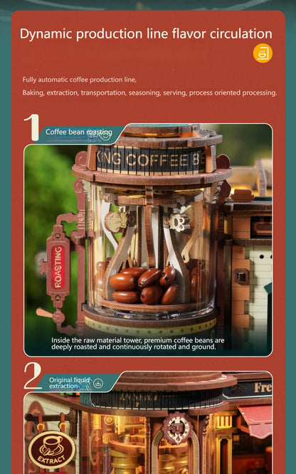 CozyBrew™ Coffee House Model Kit